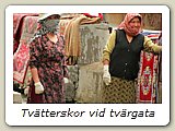 Tvätterskor vid tvärgata