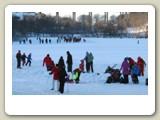 Från stranden vid Trekantsparken