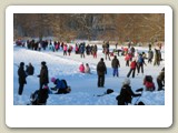 Från stranden vid Trekantsparken